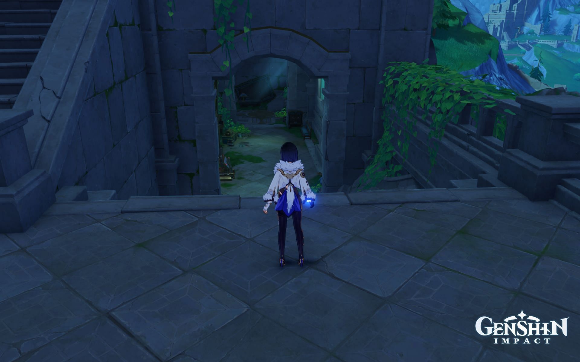 This is where you go for the next part tied to the "retrieve the Anchor" quests (Image via HoYoverse)